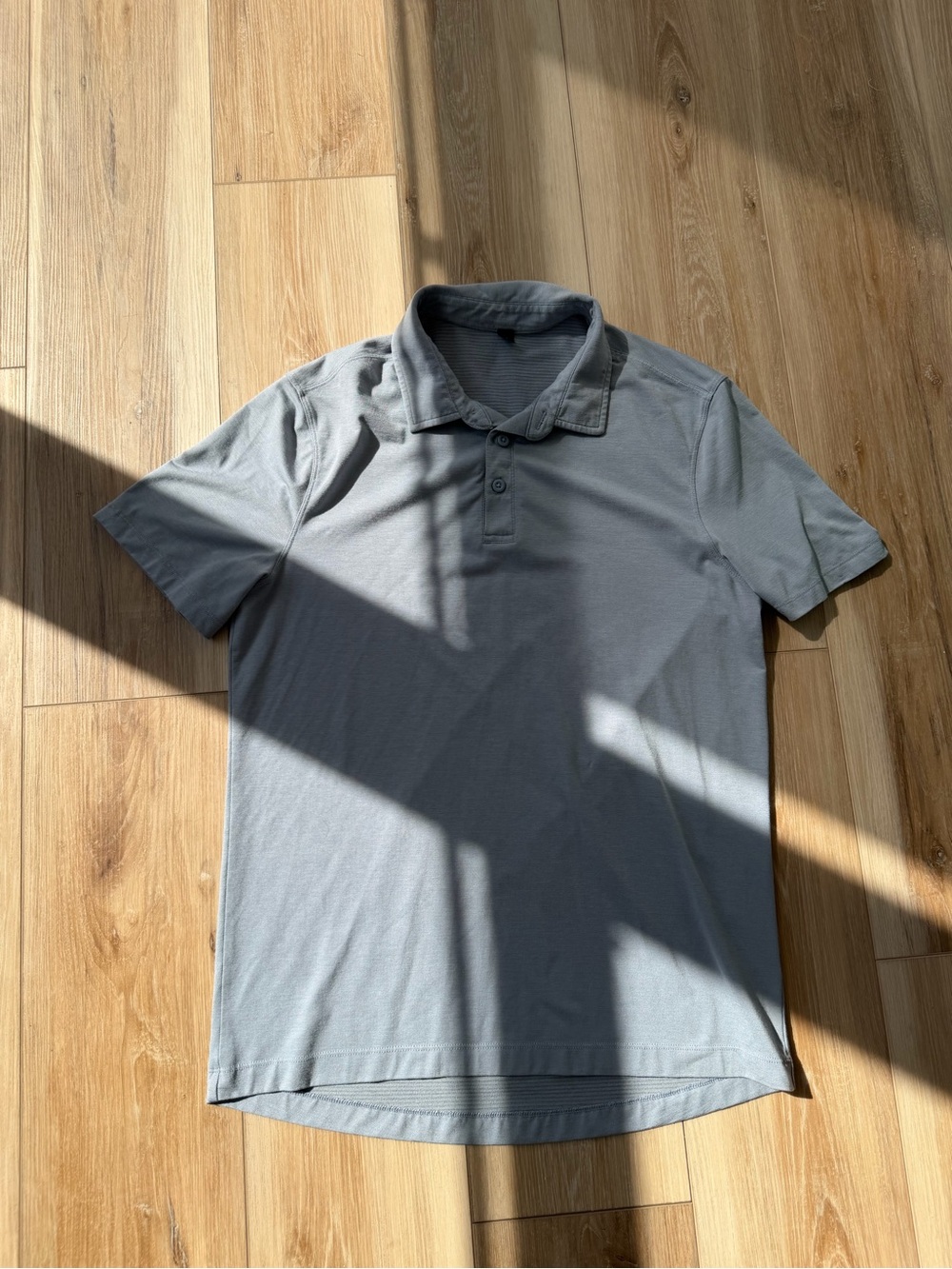 Men's Lululemon Gray Polo Shirt